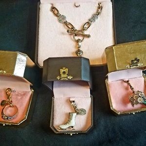 Juicy Couture Charm Necklace with Charms